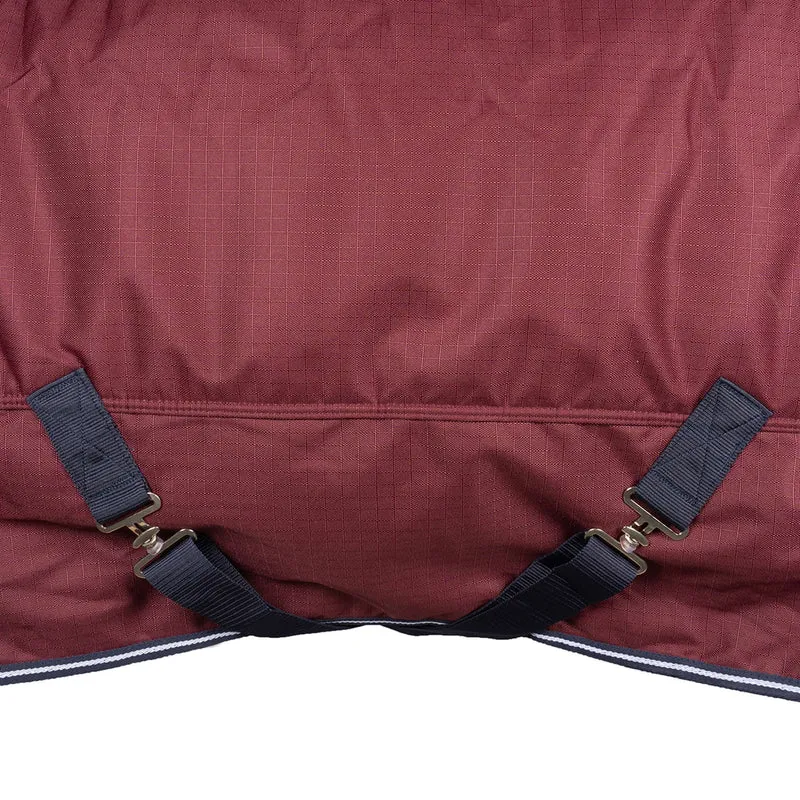 EQUITHÈME Couverture d'Extérieur Tyrex 1200D 0g High Neck Bordeaux