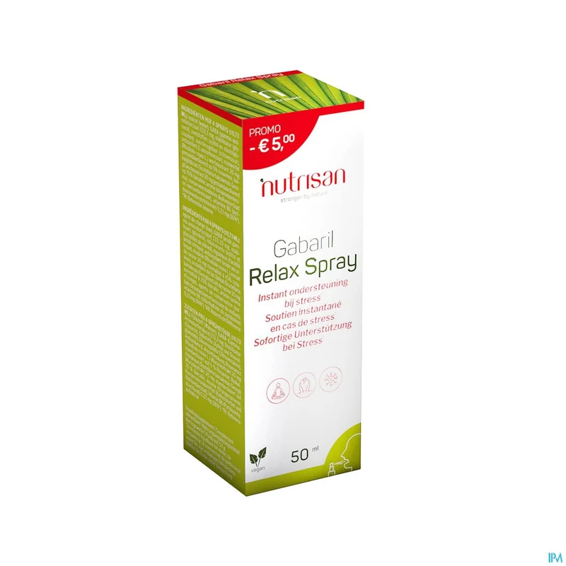 Gabaril Relax Spray 50ml - Snel Ontspannende Voedingssupplement Spray voor Stressvermindering