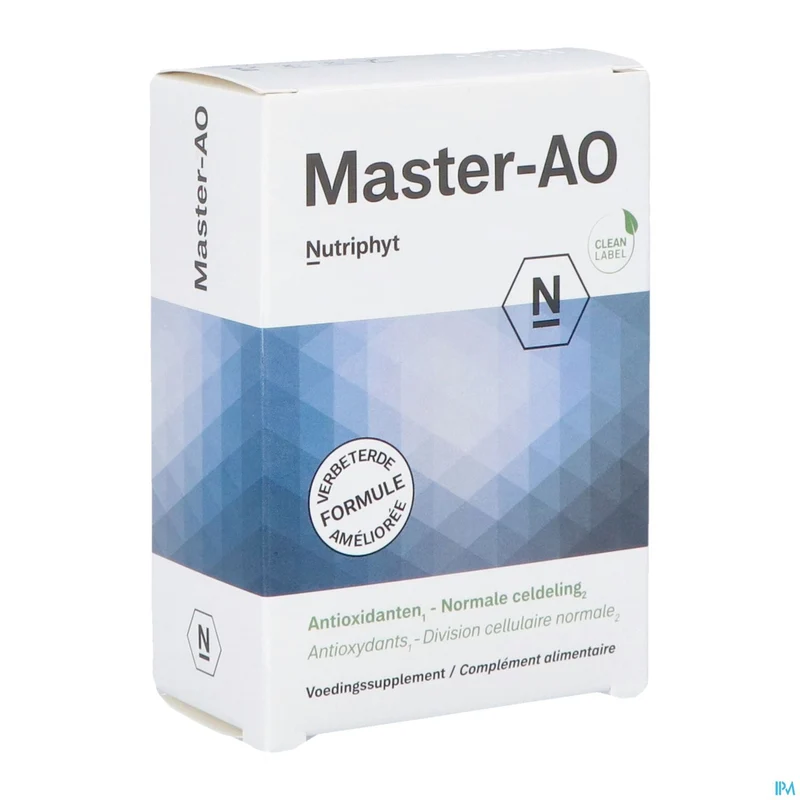 Nutriphyt Master-ao Caps 45 | Krachtig Glutathioncomplex met Antioxidanten