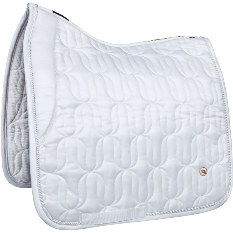 Back on Track Tapis de Selle Deep Nights Dressage Blanc