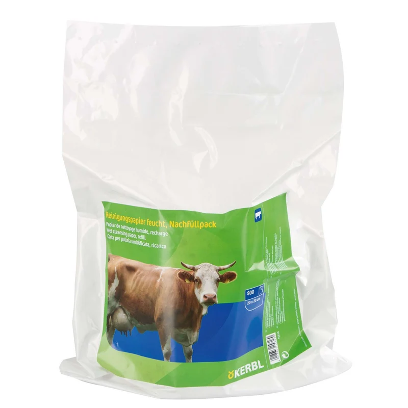 Kerbl Papier pour Mamelles Kerbaclean Humide