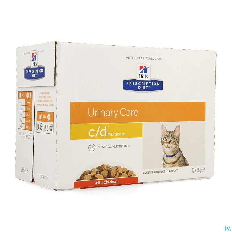Hills Prescrip.diet Feline Cd Maaltijdzakje 12x85g