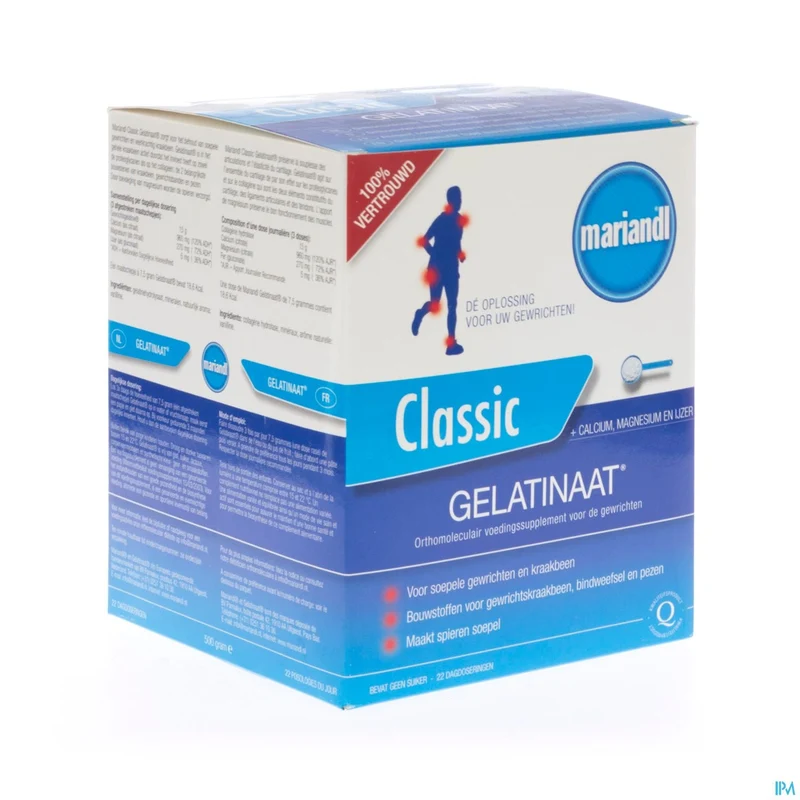 Mariandl Gelatinaat Classic Pdr 500g
