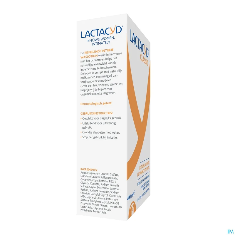 Lactacyd Classic – Reinigende Intieme Waslotion – Dagelijks gebruik – 400 ml