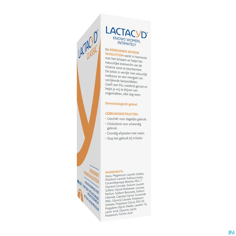 Lactacyd Classic – Reinigende Intieme Waslotion – Dagelijks gebruik – 400 ml