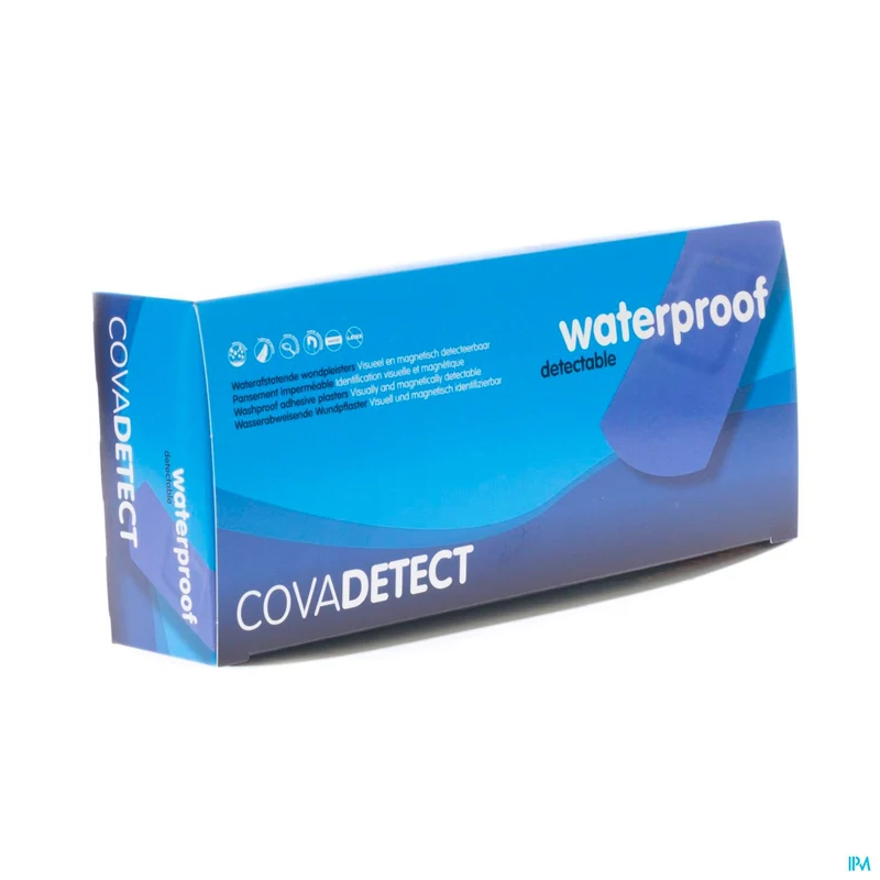 Cova Detectiepleister Blauw 25x72mm Wtp 100 2572w