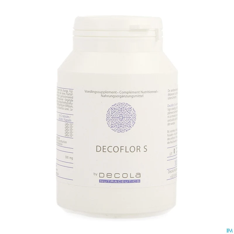 Decoflor V-caps 180 | Probiotica met 5 Stammen | 12 Miljard Bacteriën