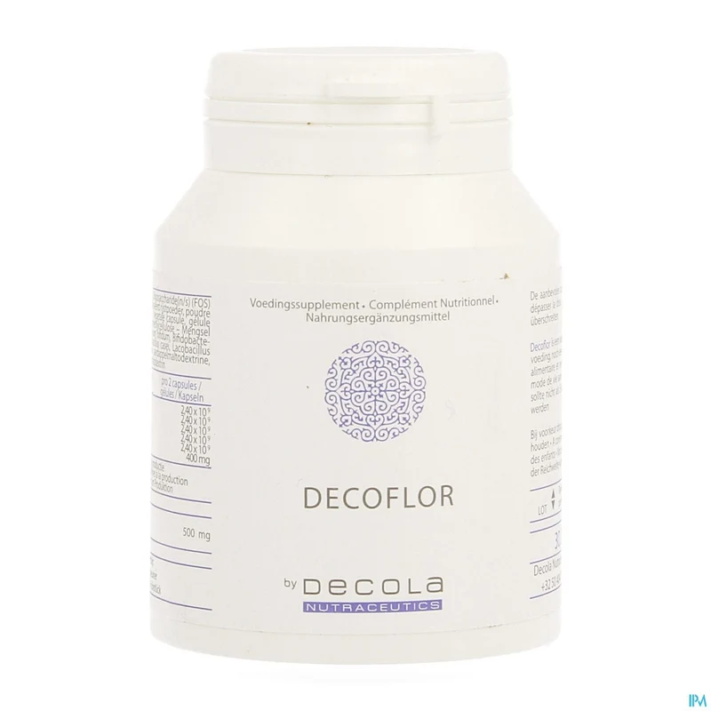 Decoflor V-caps 60 | Probiotica & Prebiotica voor Darmgezondheid | 5 Bacteriestammen