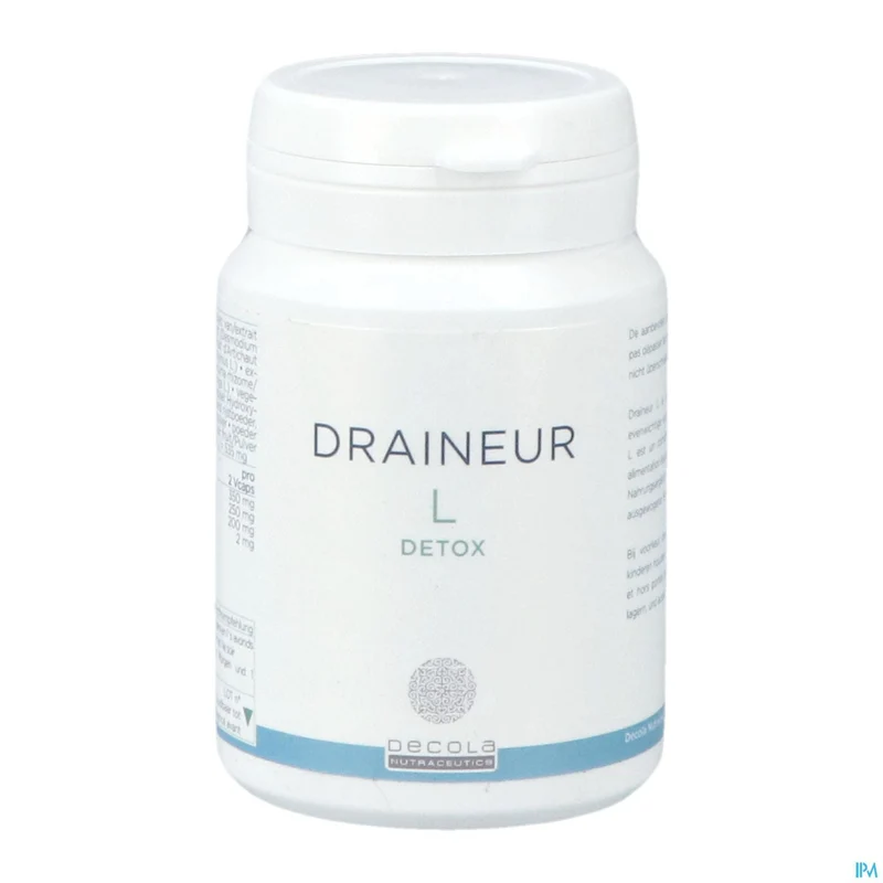 Decola Draineur L | 60 vegetarische capsules | Voedingssupplement