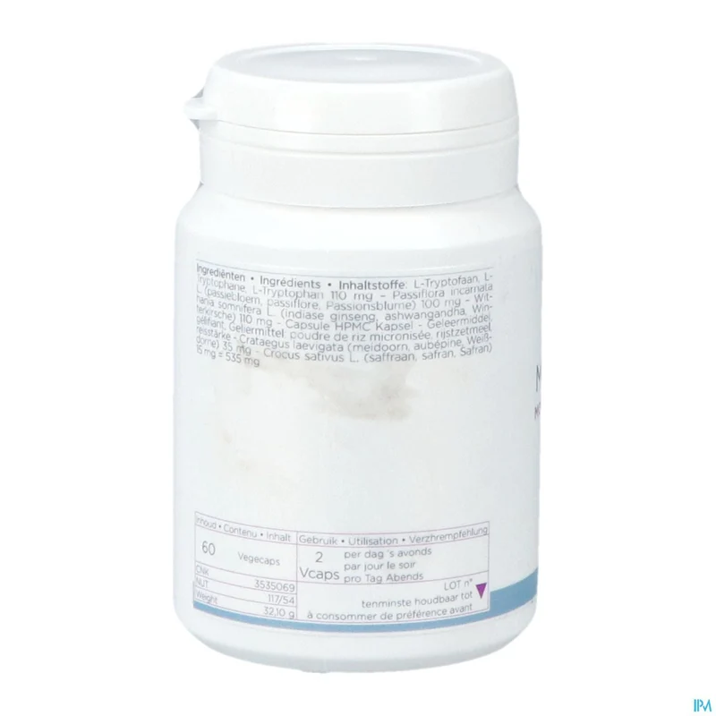 Mb Zen Nf V-caps 60 - Natuurlijke Kalmte & Ontspanning Supplement | 5 Actieve Plantingrediënten