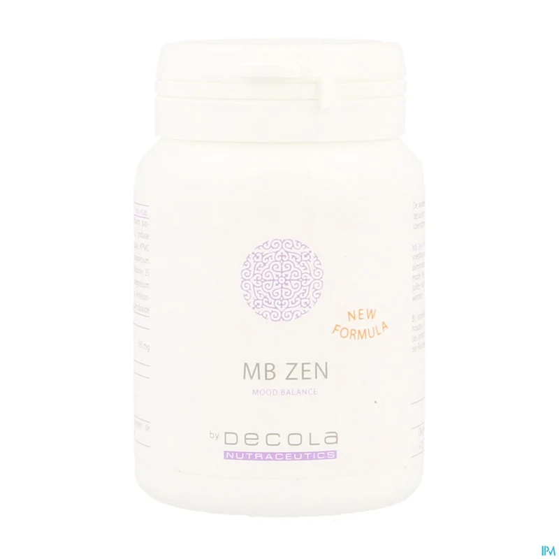 Mb Zen Nf V-caps 60 - Natuurlijke Kalmte & Ontspanning Supplement | 5 Actieve Plantingrediënten