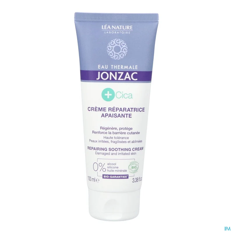 Jonzac Cica Bio Herstellende Creme Z/parfum 100ml
