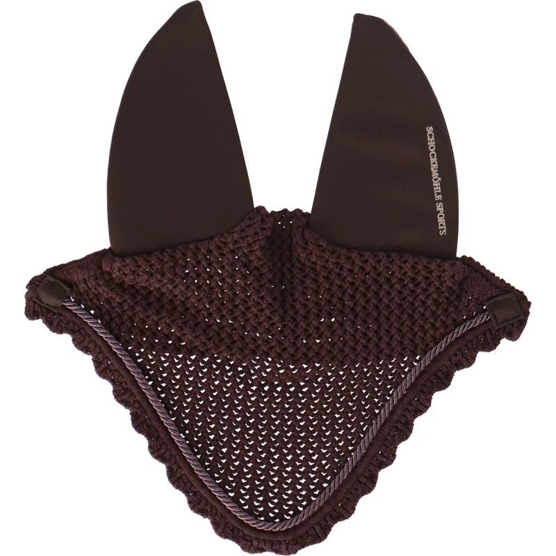 Schockemöhle Bonnet Anti-Mouches Air Silent Chocolat