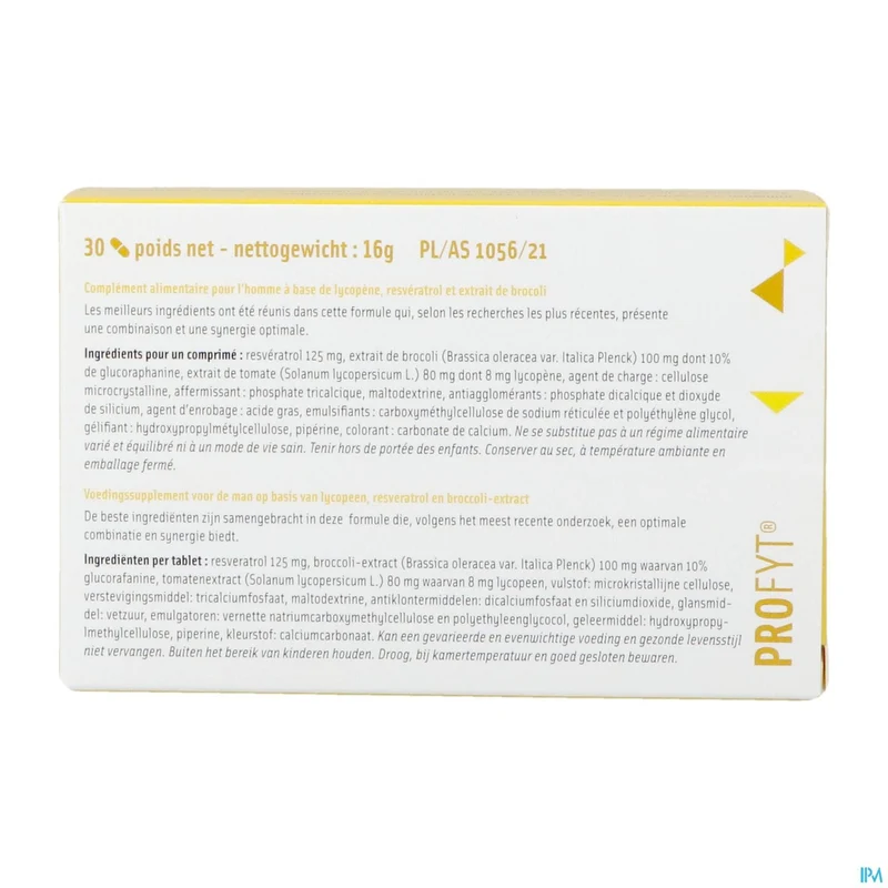Profyt Plus Comp 30 Nf | 30 tabletten | Antioxidanten supplement