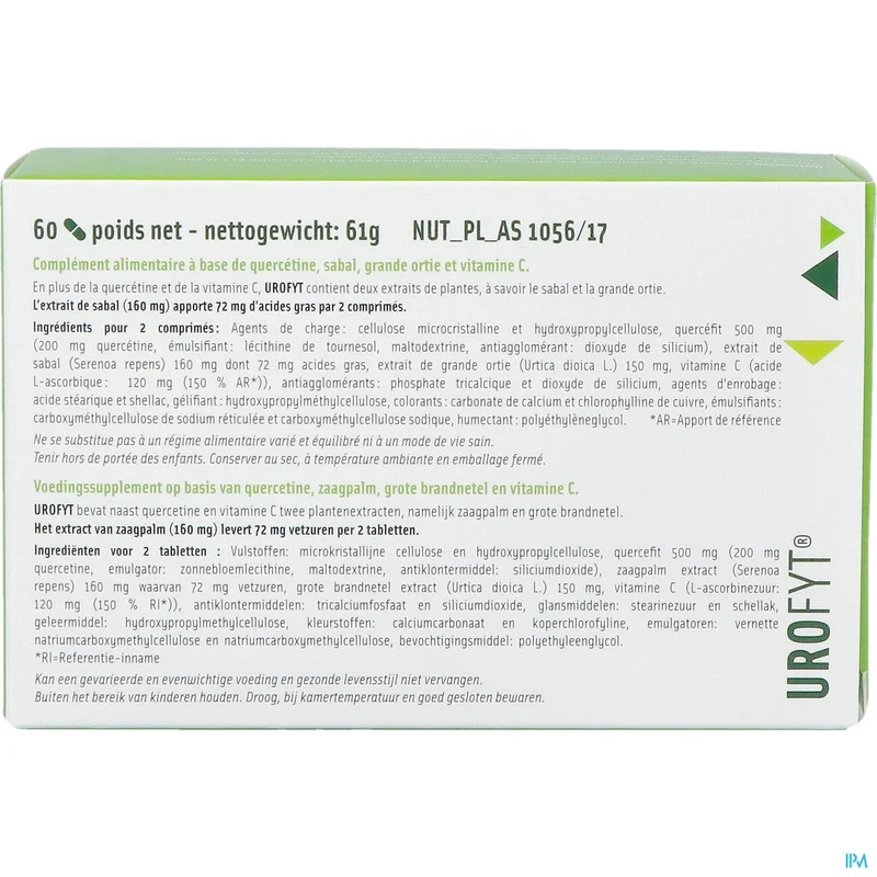 Urofyt | 60 tabletten | Voedingssupplement urinair comfort
