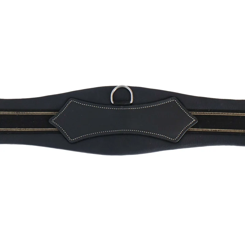 HORKA Sangle Polyvalente Cuir Noir/Argent