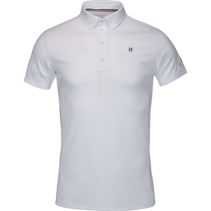 Kingsland T-shirt de Concours Classic Hommes Blanc