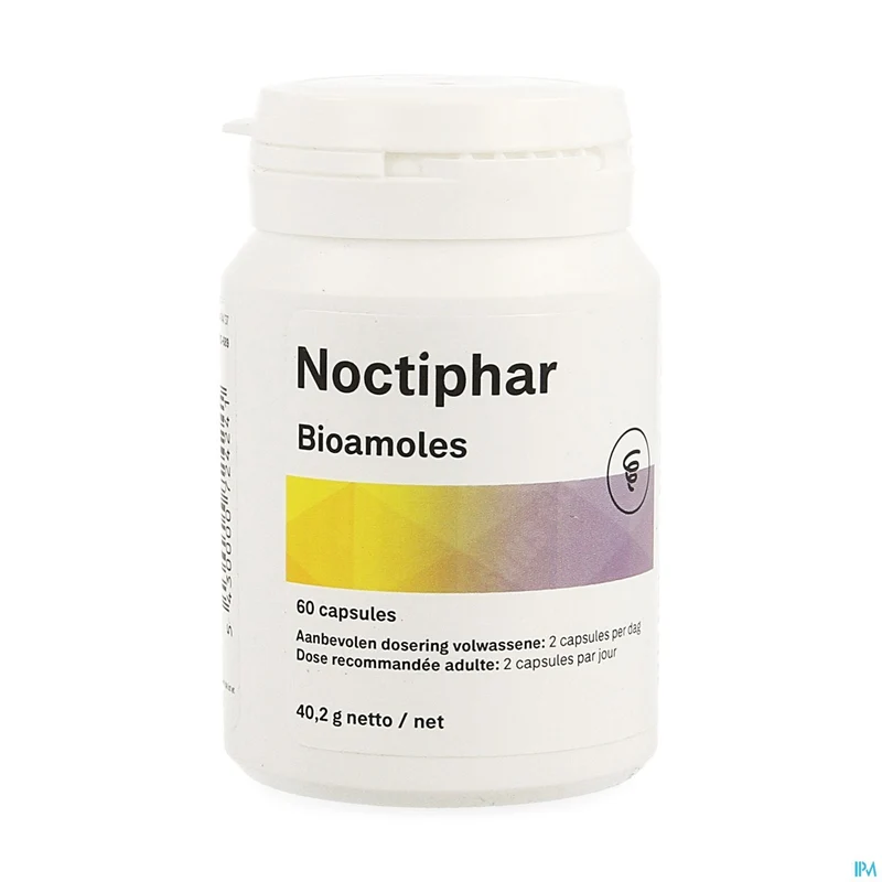 Noctiphar | 60 capsules | Voedingssupplement voor slaap