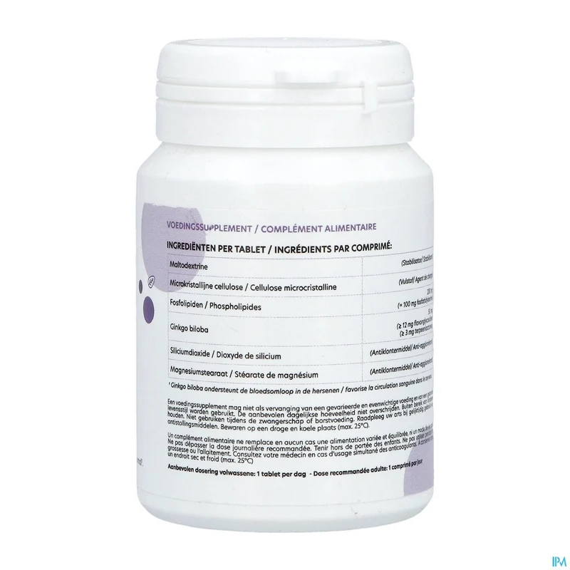 Serbiphar Pot Comp 60 | 60 tabletten | Geheugen & concentratie