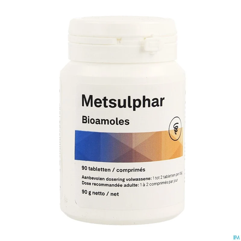 Metsulphar Pot Comp 90 - Flexibele Gewrichten & Spieren Supplement | MSM Tabletten