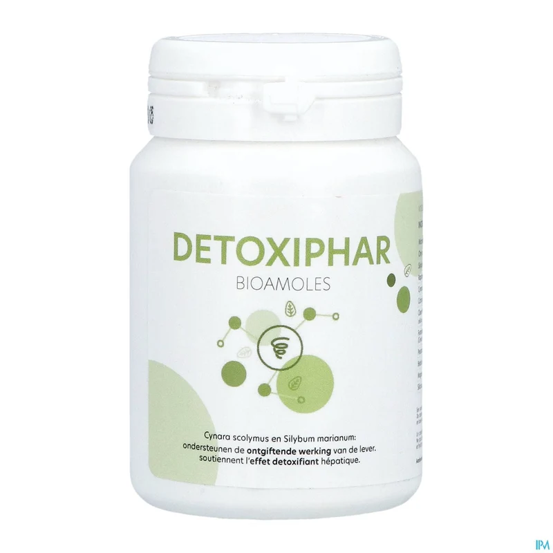 Detoxiphar | 60 capsules | Lever- en spijsverteringsondersteuning