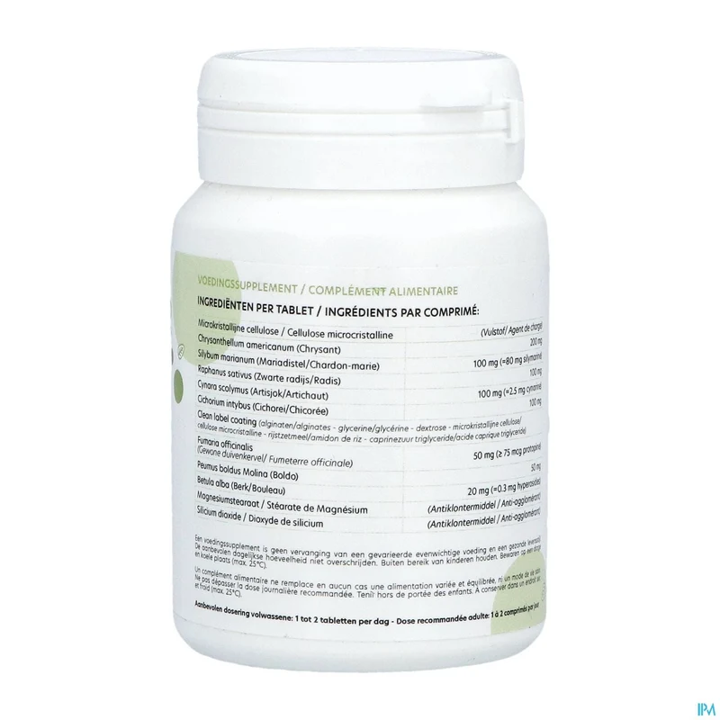 Detoxiphar | 60 capsules | Lever- en spijsverteringsondersteuning