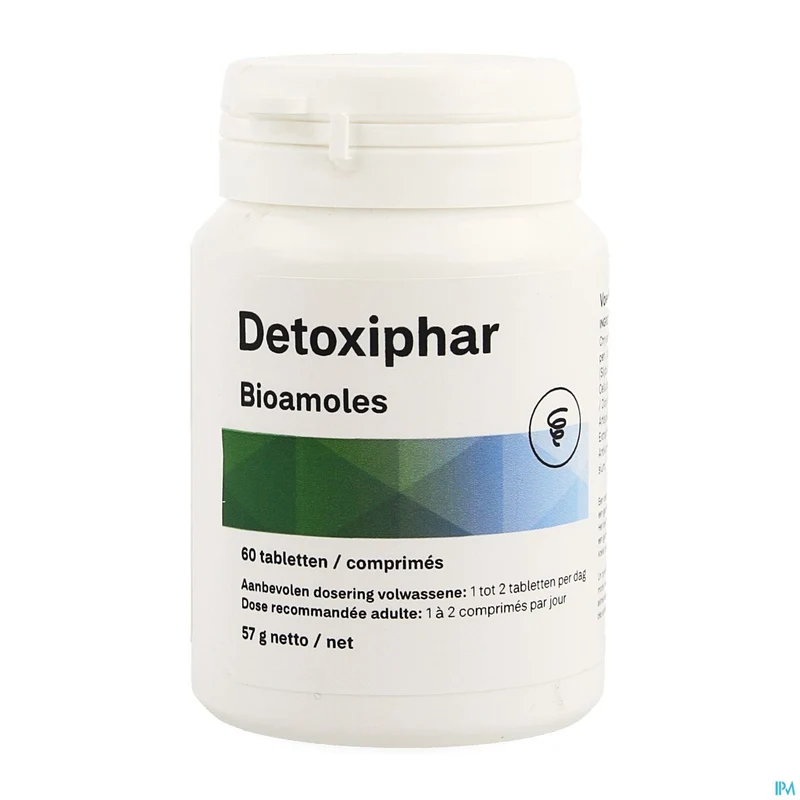 Detoxiphar | 60 capsules | Lever- en spijsverteringsondersteuning