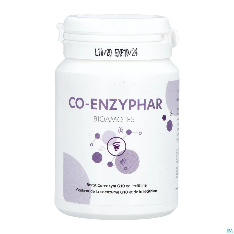 Co-enzyphar | 60 tabletten | Co-enzym Q10 & Lecithine supplement