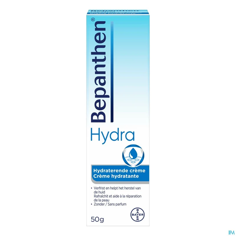 Bepanthen Hydra | 50g Intensief Hydraterende Crème | Huidverzorging