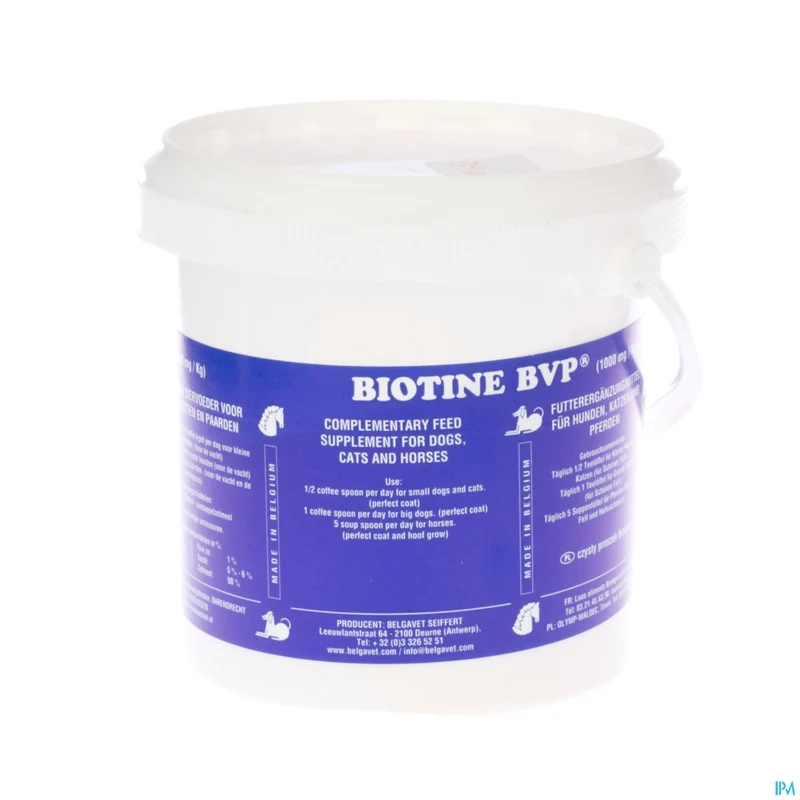 Biotine Bvp Paarden-honden Pdr 500g