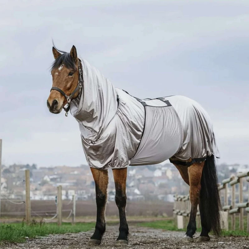 Riding World Couverture Anti-Eczema Gris