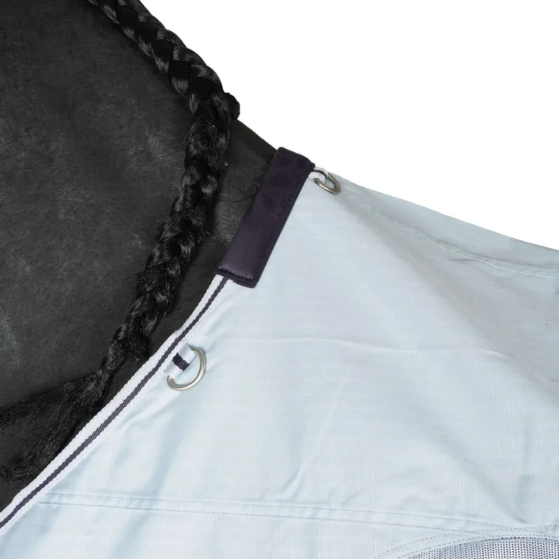 Waldhausen Couverture Anti-Mouches Protect Etanche Bleu clair/Bleu nuit