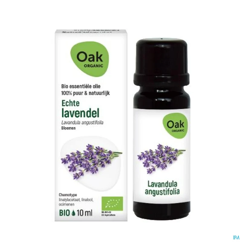 Oak Ess Olie Lavendel, Echte 10ml Bio
