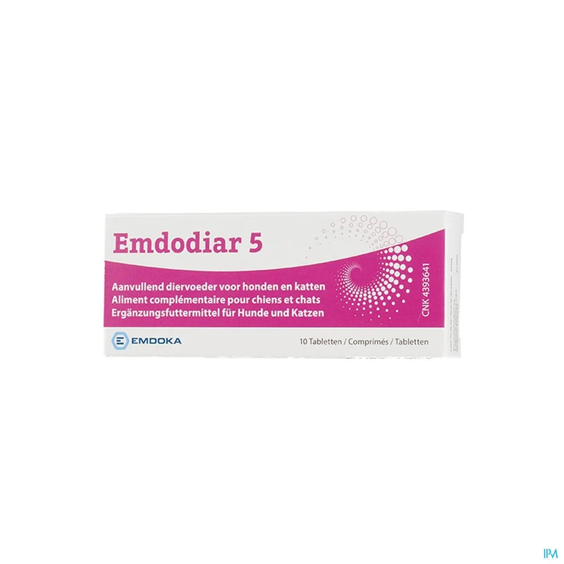 Emdodiar 5 Aanvullend Diervoed. Hond&kat Comp 10