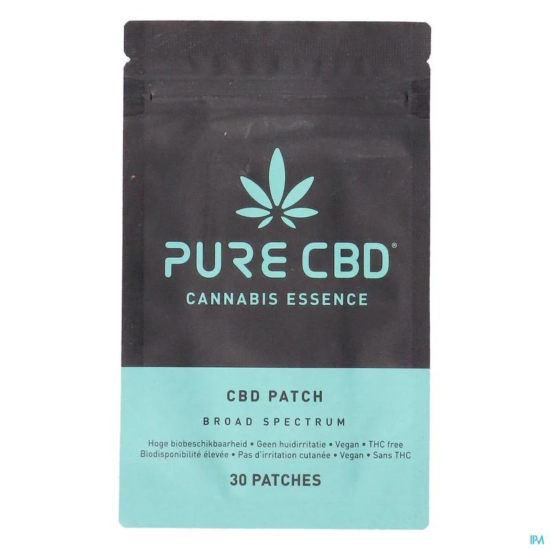 Pure CBD Patch | 30 pleisters met 20mg CBD | Transdermaalsysteem