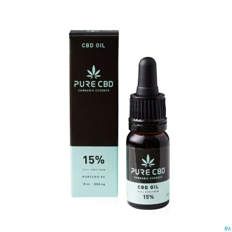 Pure CBD Oil Full Spectrum 15% 10ml | Hoogwaardige CBD-olie met entourage-effect