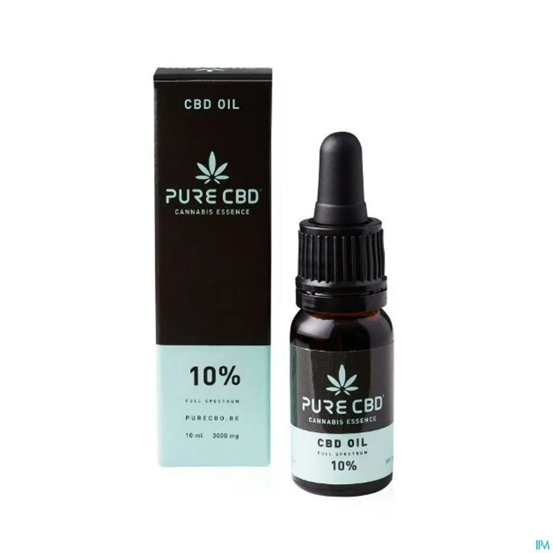 Pure CBD Oil Full Spectrum 10% 10ml - Hoogwaardige CBD Olie met Natuurlijke Hennepcomponenten