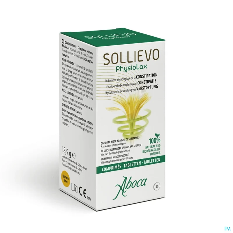 Sollievo Physiolax | 45 tabletten | Darmondersteuning
