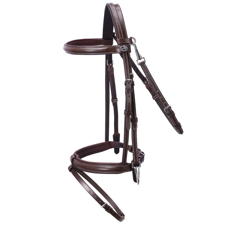 Schockemöhle Bride Dortmund Marron/Crème/Argent