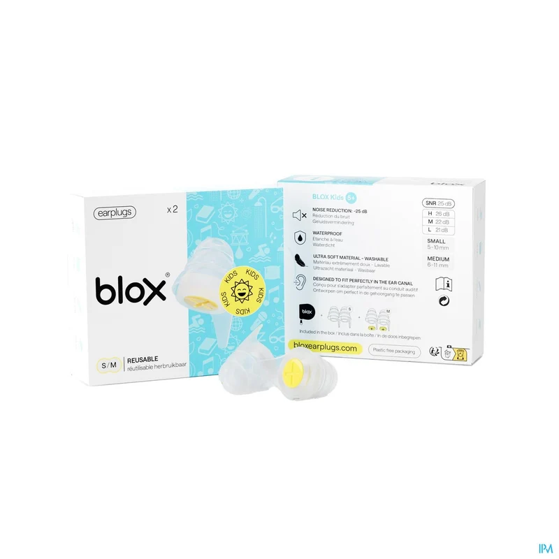 Blox Kids Oordopjes | 1 paar | Gehoorbescherming & Zwemmen
