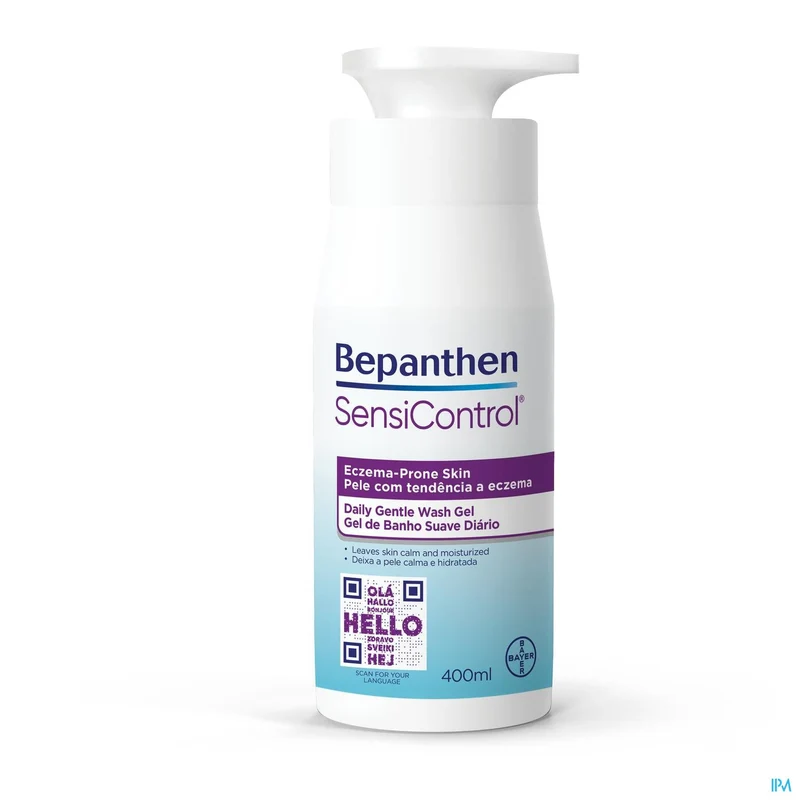 Bepanthen Sensicontrol | 400ml Wasgel | Huidverzorging Eczeem