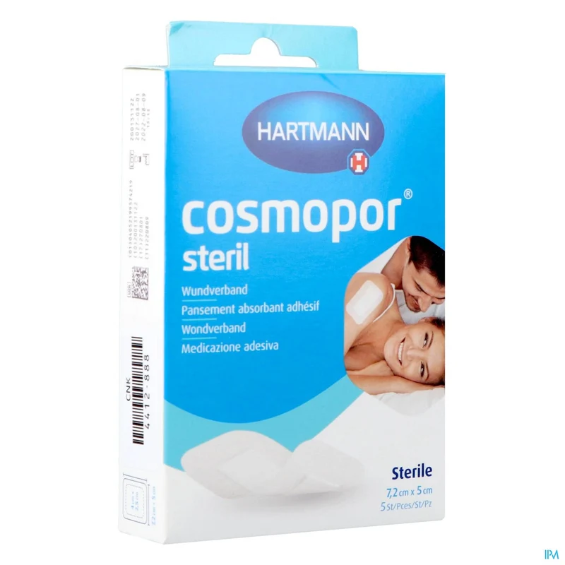 Cosmopor Sterile Selfcare | 5 wondverbanden 7,2x5cm | Wondzorg