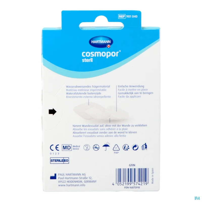Cosmopor Sterile Selfcare | 5 wondverbanden 7,2x5cm | Wondzorg