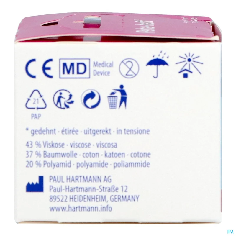 Peha Haft Selfcare Elastische Fixatiezwachtel 4cmx4m - Cohesief, Latexvrij, 85% Rekbaar