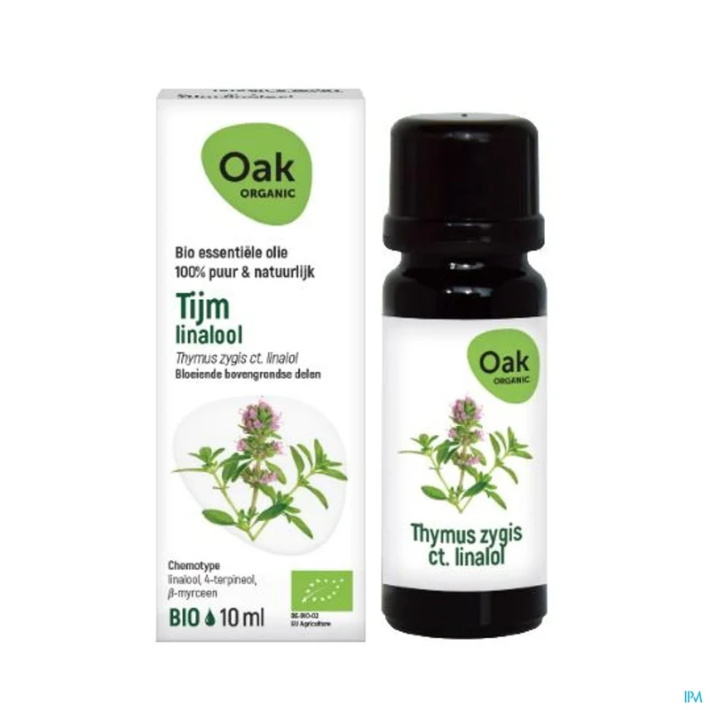 Oak Ess Olie Tijm Linalool 10ml Bio