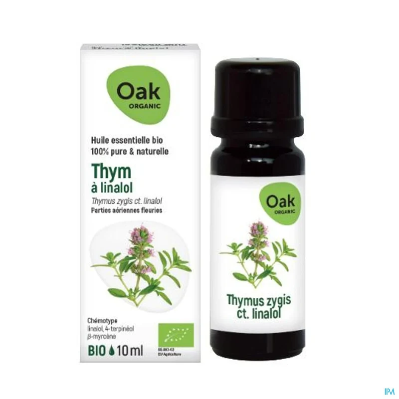 Oak Ess Olie Tijm Linalool 10ml Bio