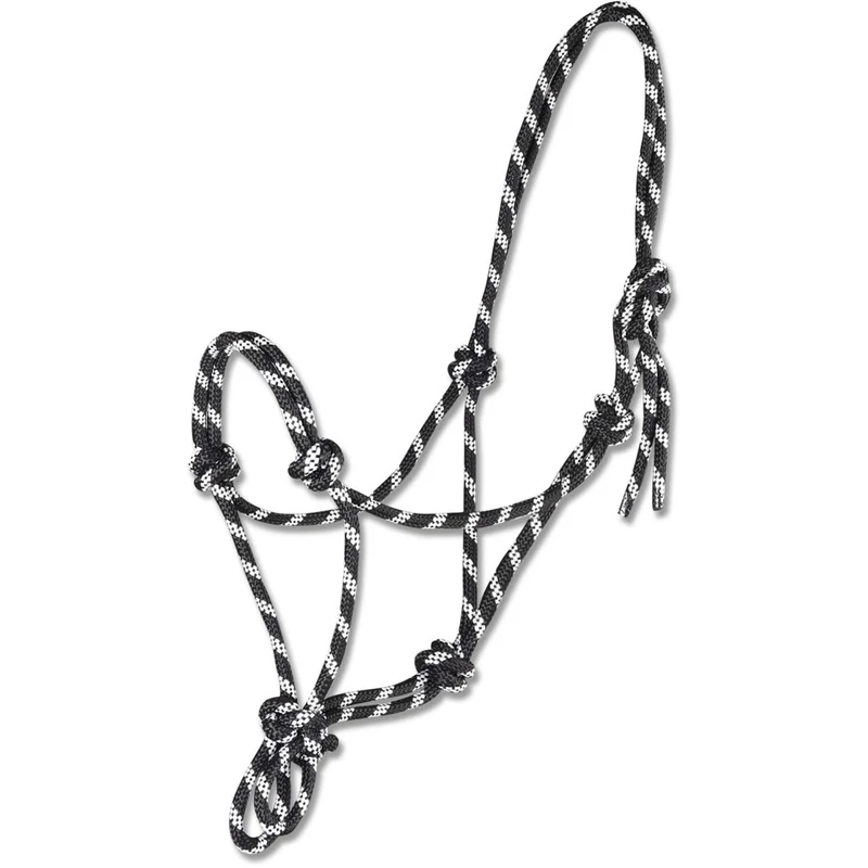 Waldhausen Licol en Corde Noir/Blanc