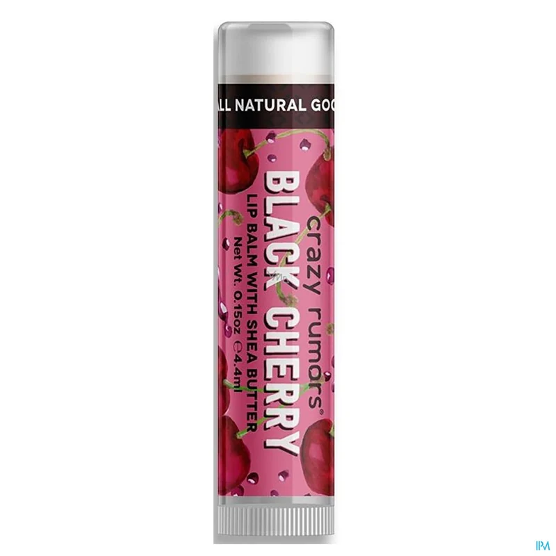 Crazy Rumors Lipbalsem Zwarte Kers 4,25g