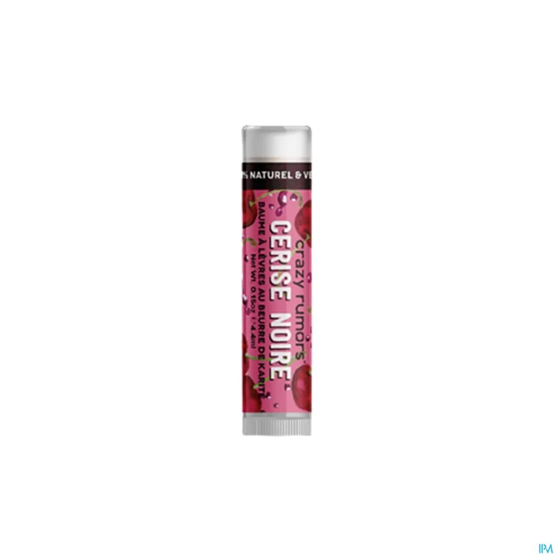 Crazy Rumors Lipbalsem Zwarte Kers 4,25g