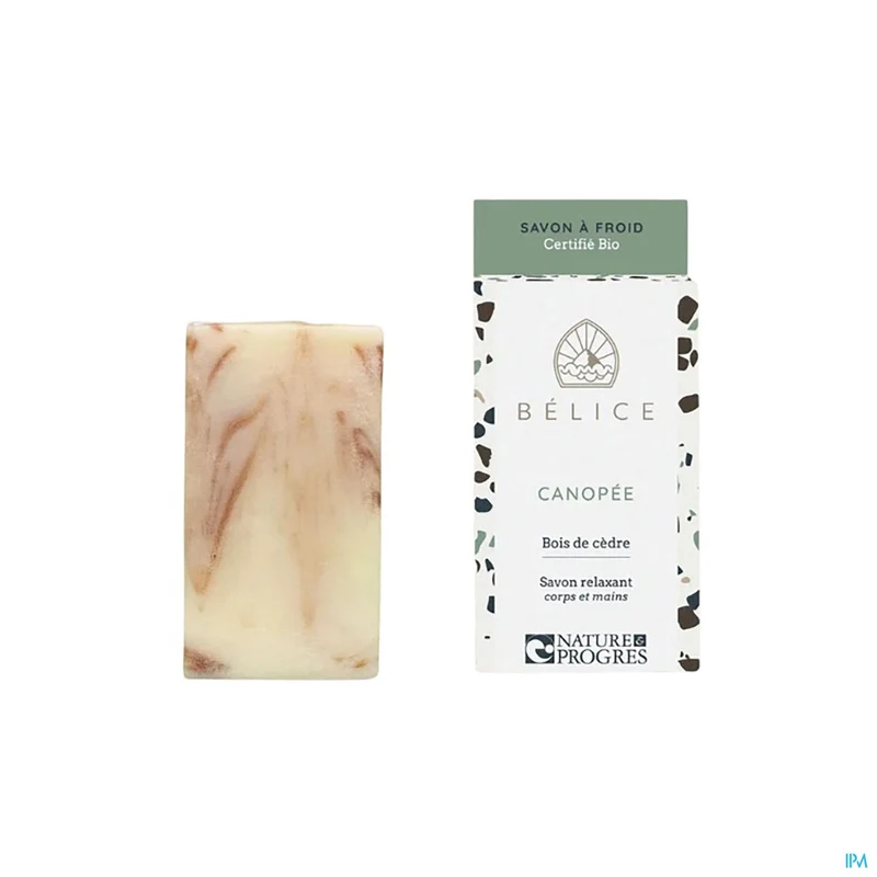 Belice Canopee Zeep 100g - 100% Bio, Allergeenvrij, Koud Geproduceerd